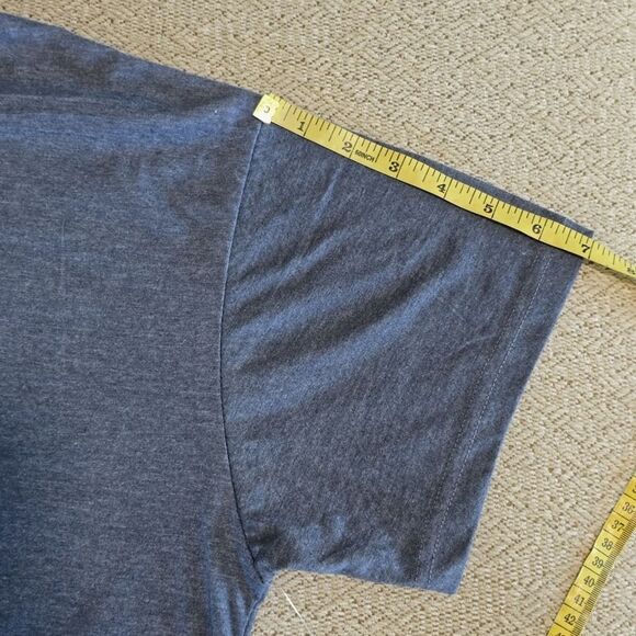 Hooey Heather Blue Crew Neck Short Sleeve T-Shirt - Size Large - Picture 7 of 9